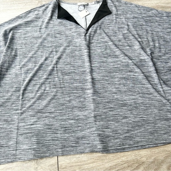 NWT Lucky Brand Jersey Poncho Top - Picture 8 of 12